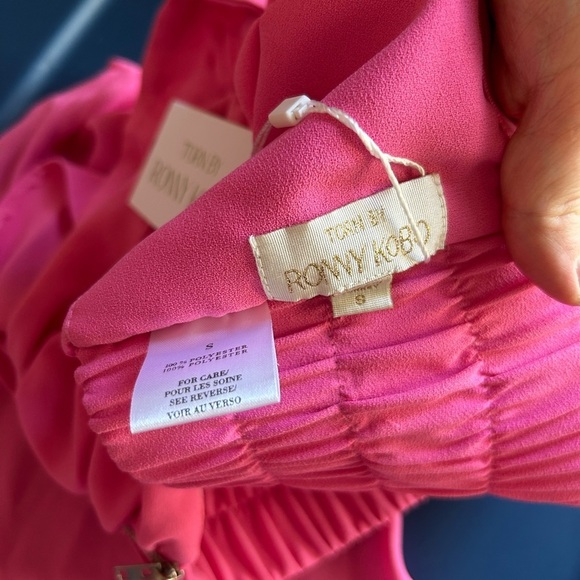 NWT Torn by Ronny Kobo Max Top Pink - Picture 6 of 10